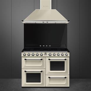 SMEG VICTORIA KREM KUZİNE FIRIN İNDÜKSİYONLU TR4110IP2 110 cm
