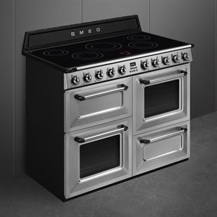 SMEG VICTORIA TR4110IX2 ÖZEL TASARIM ÇELİK İNDÜKSİYONLU KUZİNE FIRIN 110 CM  