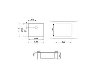 SMEG VSTR50-2 ÇELİK EVİYE
