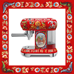 SMEG ECF01DGEU Dolce & Gabbana Espresso Kahve Makinesi (216) 651 5188 -  birevde.com
