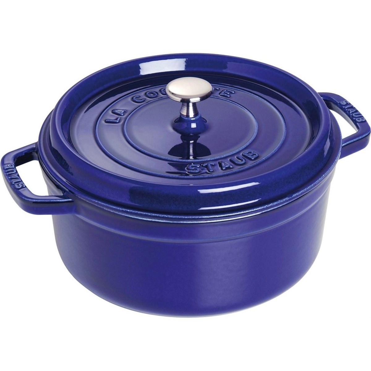 STAUB COCOTTE 28 CM DÖKÜM TENCERE LACİVERT