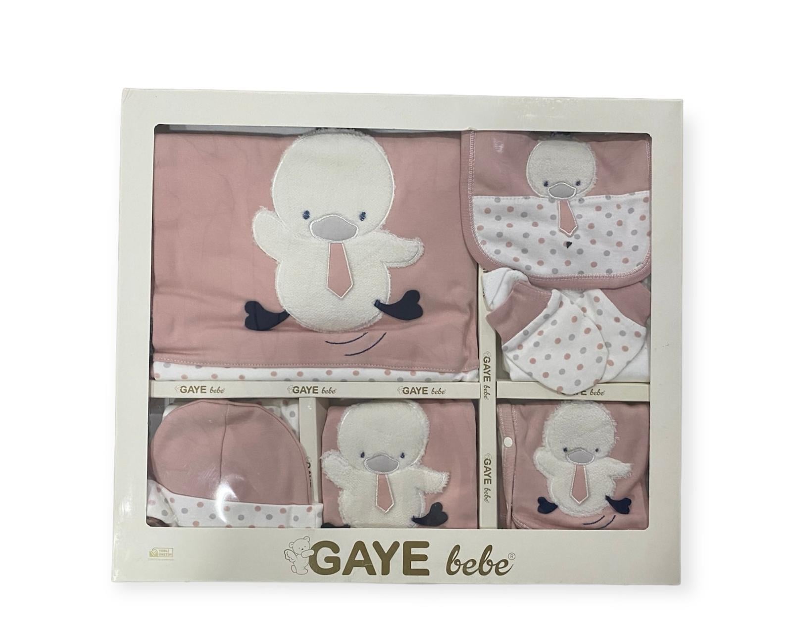 Gaye Bebe Lüks 10'lu Zıbın Seti Pudra