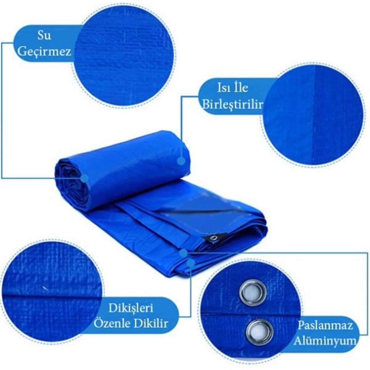 140 Gram Ebatlı Branda Su Geçirmez