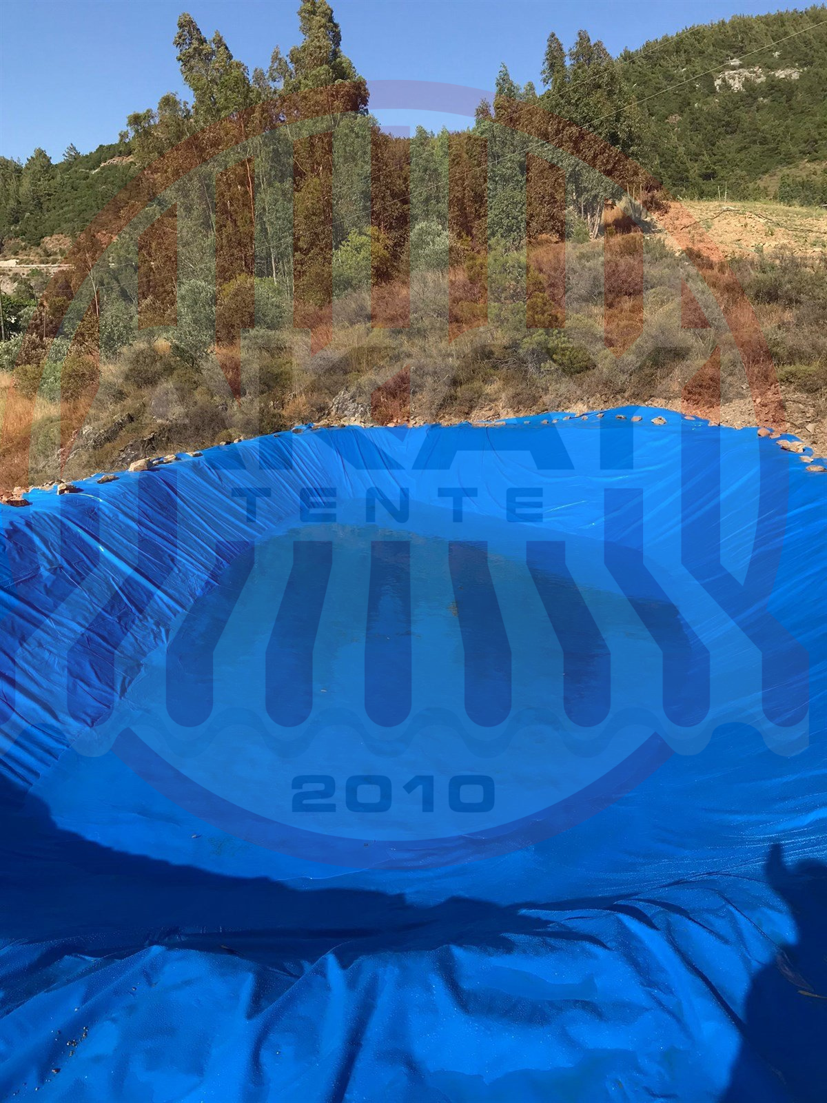 20mX20m Havuz Brandası 650 Gram Pvc