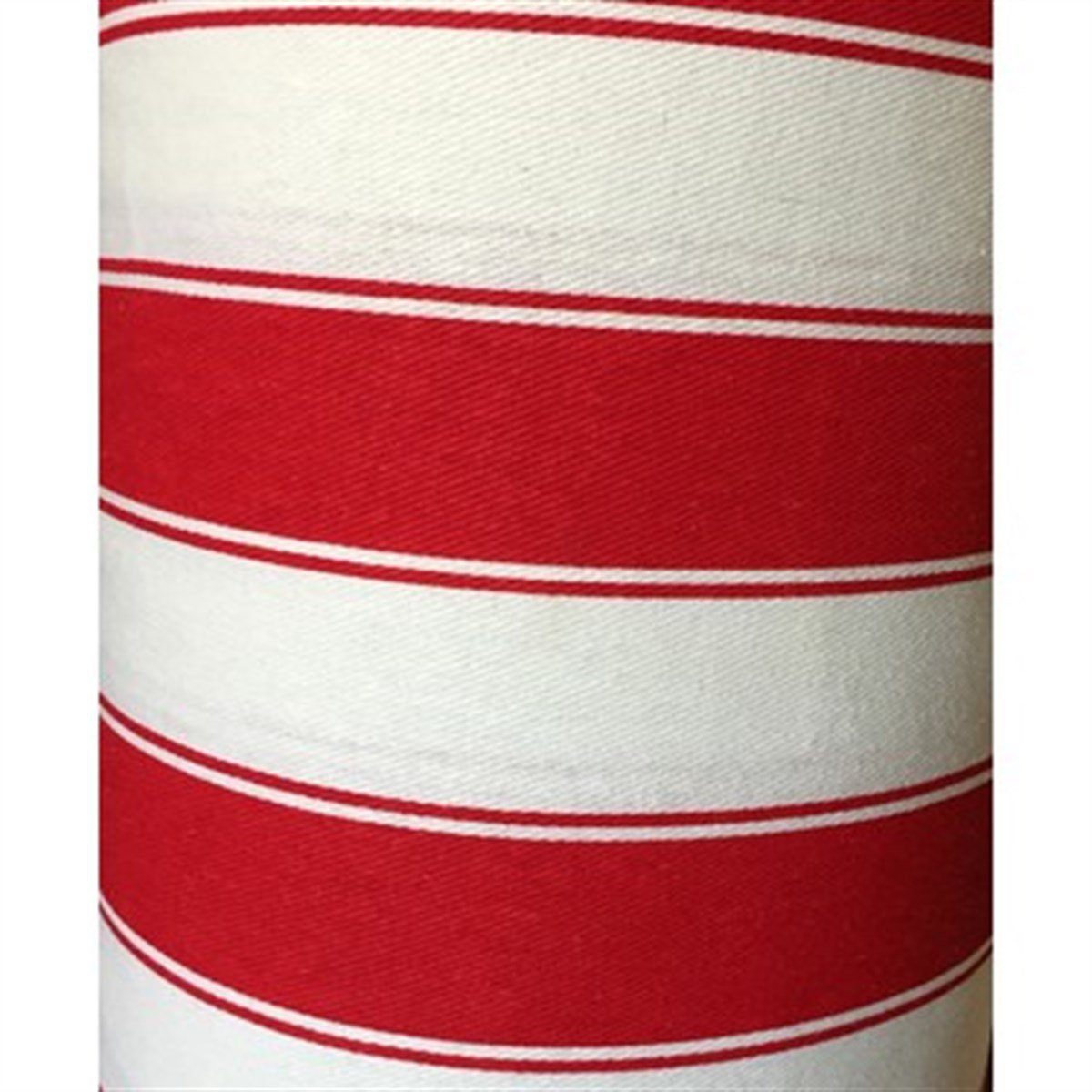 Balkon Bezi  150cm Pamuklu  Kırmızı Beyaz Çizgili