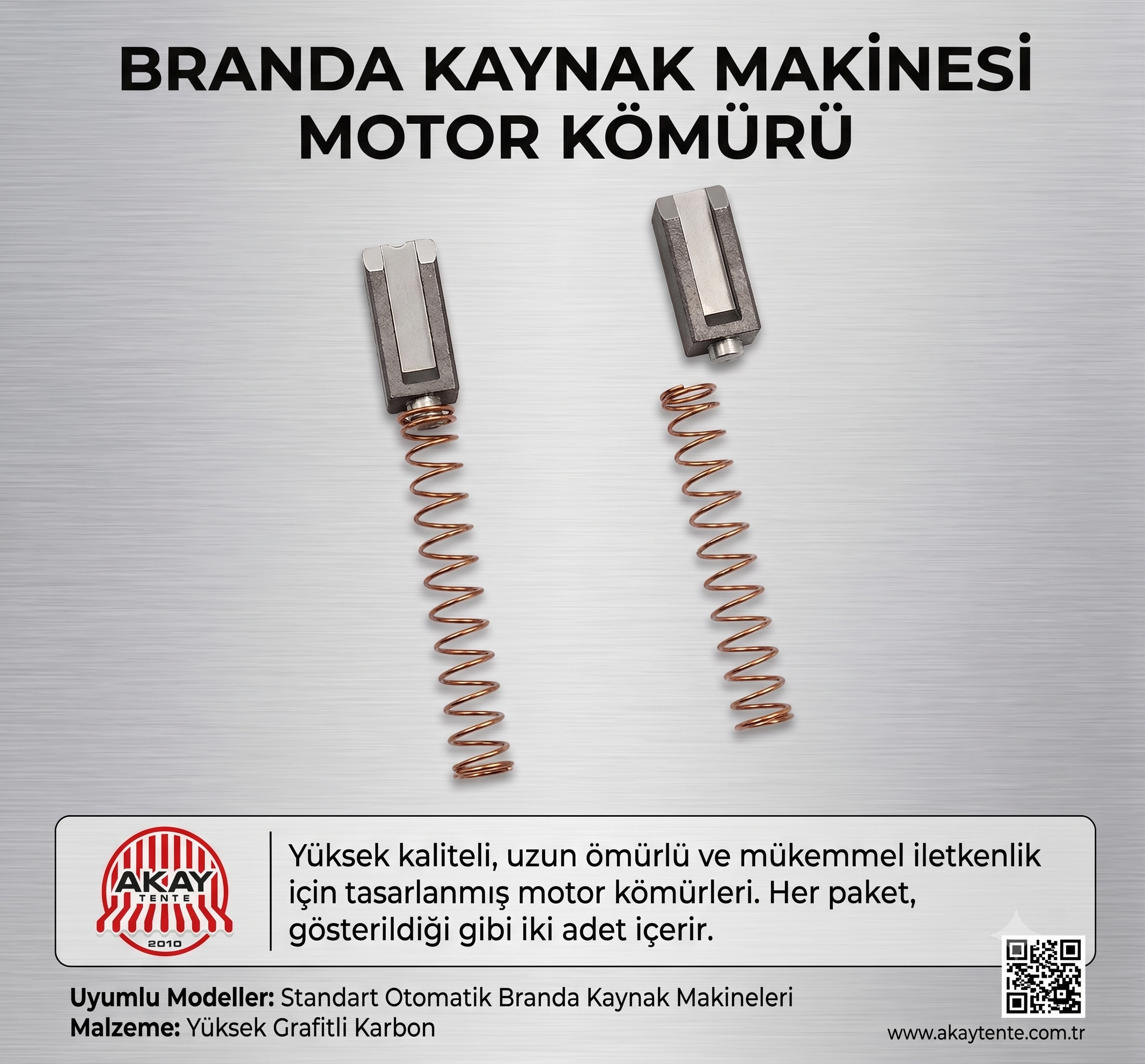 Branda Kaynak Makinesi Karbon Kömürü