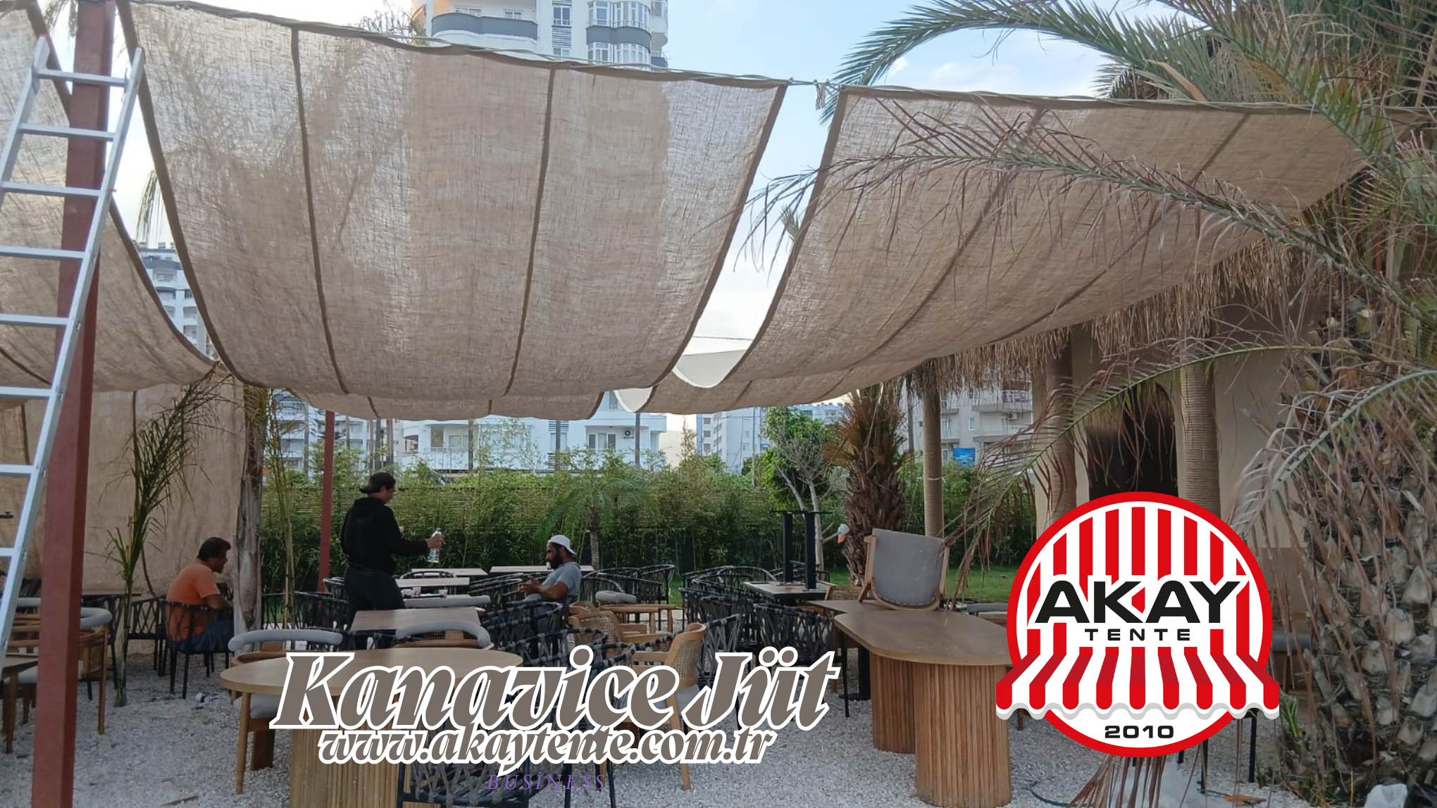 Jüt Gölgelik Kanaviçe Telis Bezi