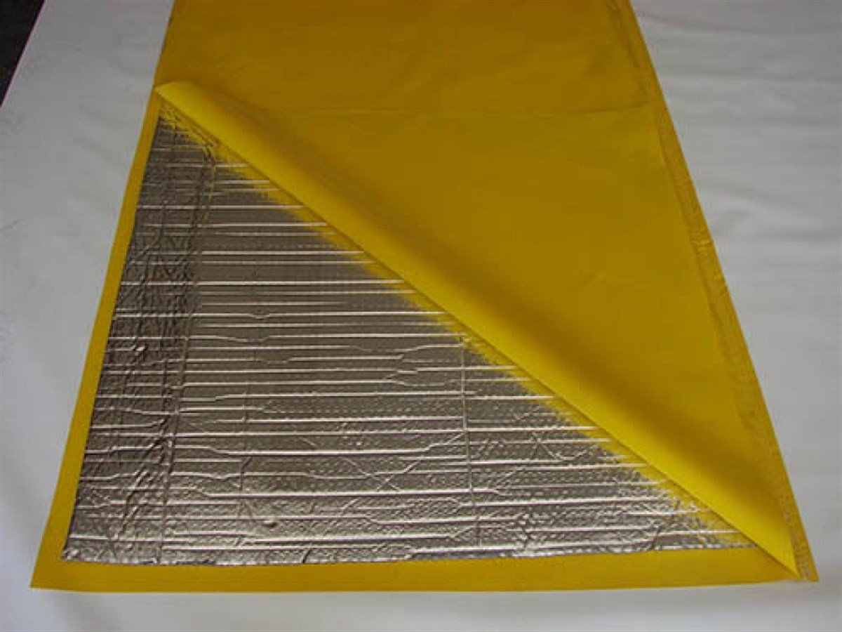 Polietilen Branda içi hava kabarcıklı alüminyum Folyo'lu BETON YORGANI 