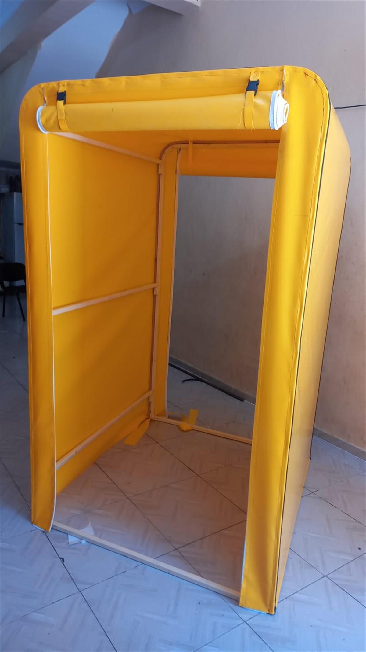 Portatif Wc Tuvalet Veya Duşa Kabin PVC Branda