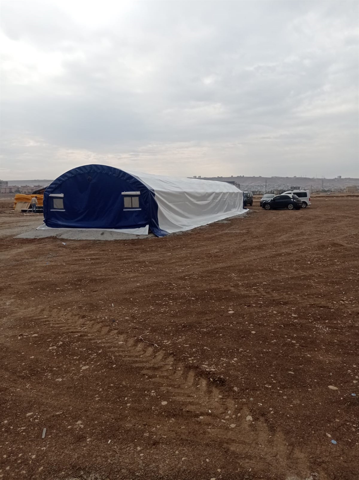 Şantiye Çadırı Depo Çadır  20mX5m