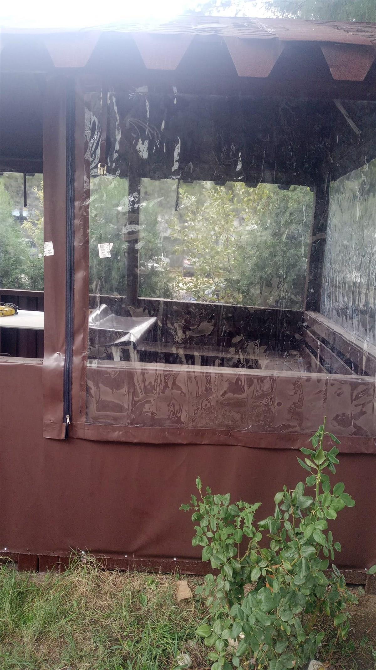 Şeffaf Balkon Brandası