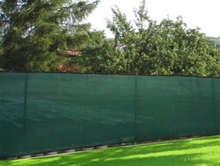 30m*200cm Eninde Çit Filesi 40 Veya 50 Cm Kuşgözlü Şeritli Dikişli  Koyu Yeşil 200 Cm