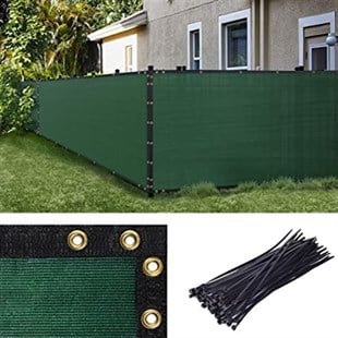 95m*150cm Bahçe Çit Filesi Yeşil %95 Gölgelik File