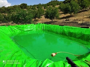 Havuz Brandası Gölet Yapımı 13m*10m 650 Gram 1150 Denye
