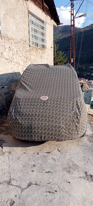 Araba Çadırı Otomobil Brandası Askeri Kamuflaj  Doblo Fiorino