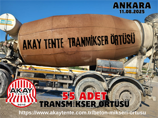 Beton Mikseri Örtüsü