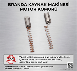 Branda Kaynak Makinesi Karbon Kömürü