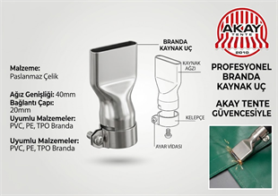 Branda Kaynak Makinesi Ucu