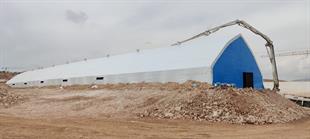 Büyükbaş Hayvan Çadırları 77m*13m