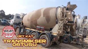 Beton Transmikser Örtüsü - 10 Onz Kanaviçe Jüt (Tek/Çift Kat) 
