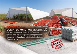 Sergilik Kurutma Çadırı Brandası 10mX10m