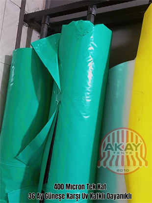 Gölet Naylonu 36 Ay Güneşe Karşı Uv Katkılı 15X12 400 Mıcron Tek Kat