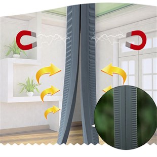 Miknatisli (Magnet) Pvc Şerit Dilimli Perde