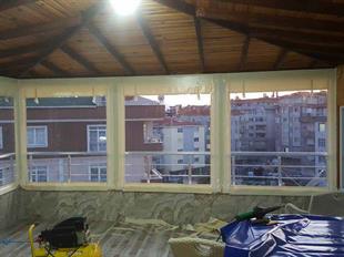 Şeffaf Balkon Brandası