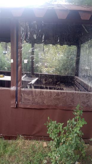 Şeffaf Balkon Brandası