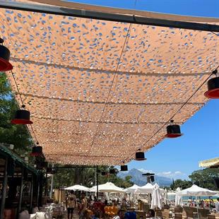 Spider Netting Yeni Nesil Lazer Kesim Gölgelik