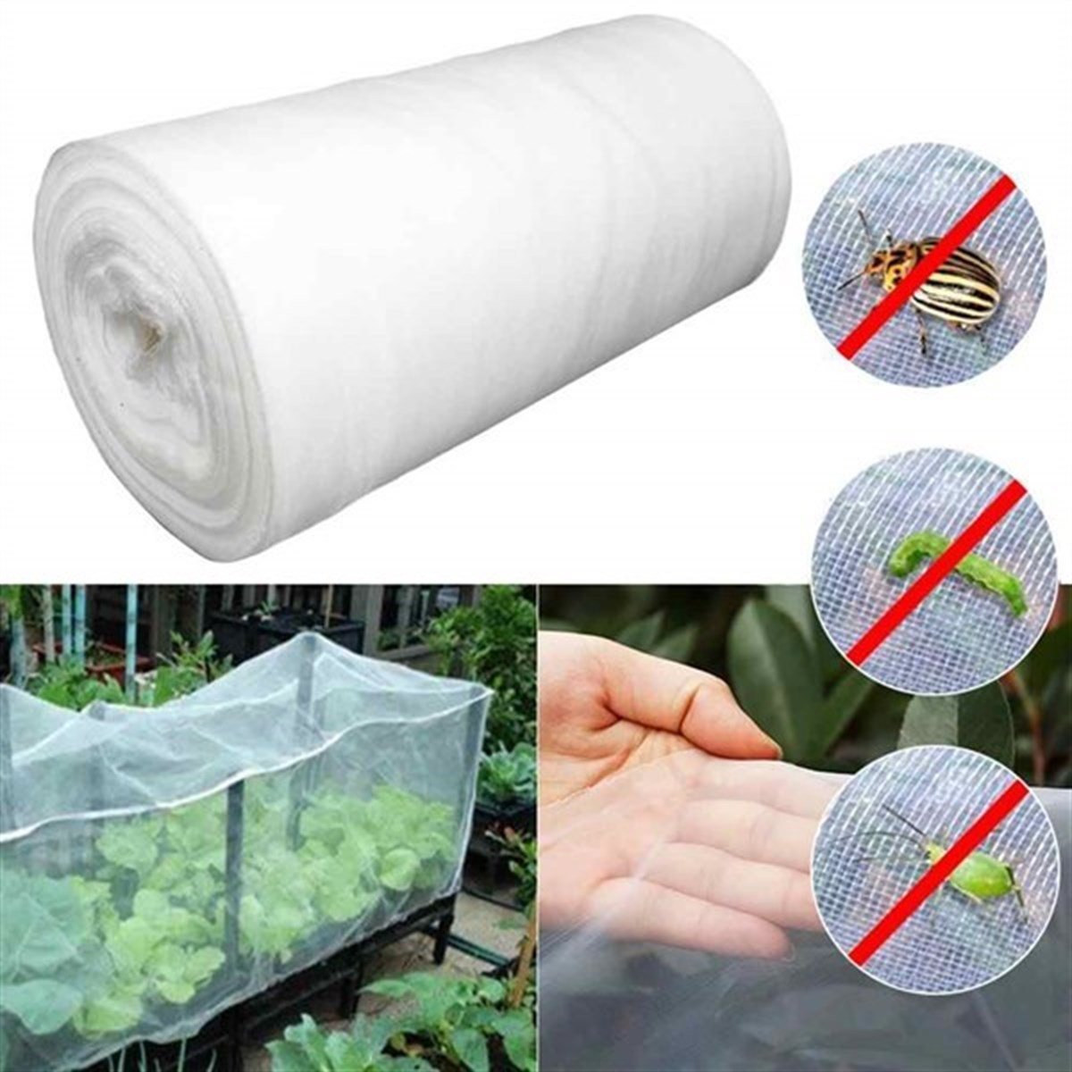 200x100m 40 Mesh insect net anti böcek tülü