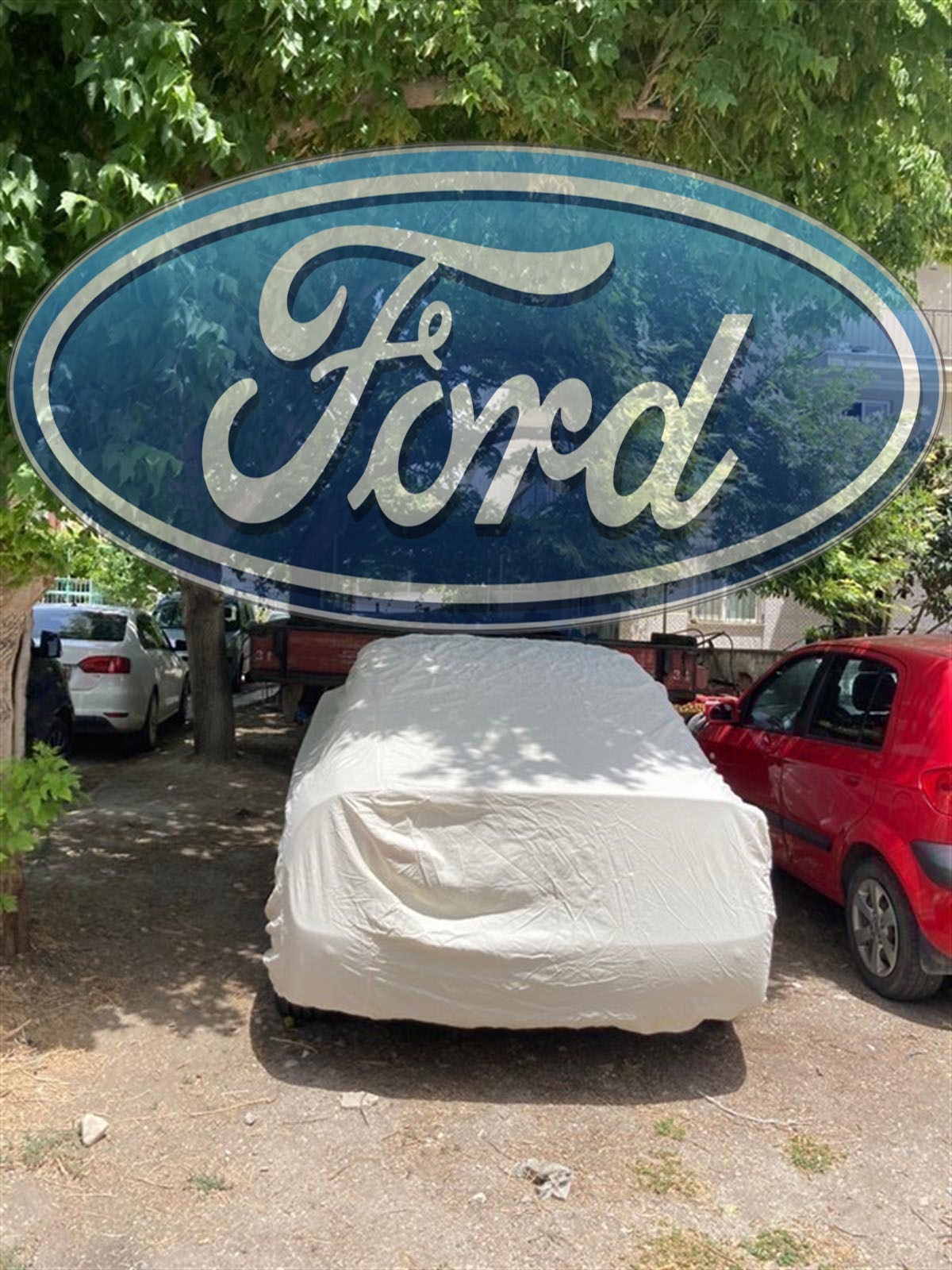 Ford Modelleri Pamuklu Hambez Oto Brandası Çadırı