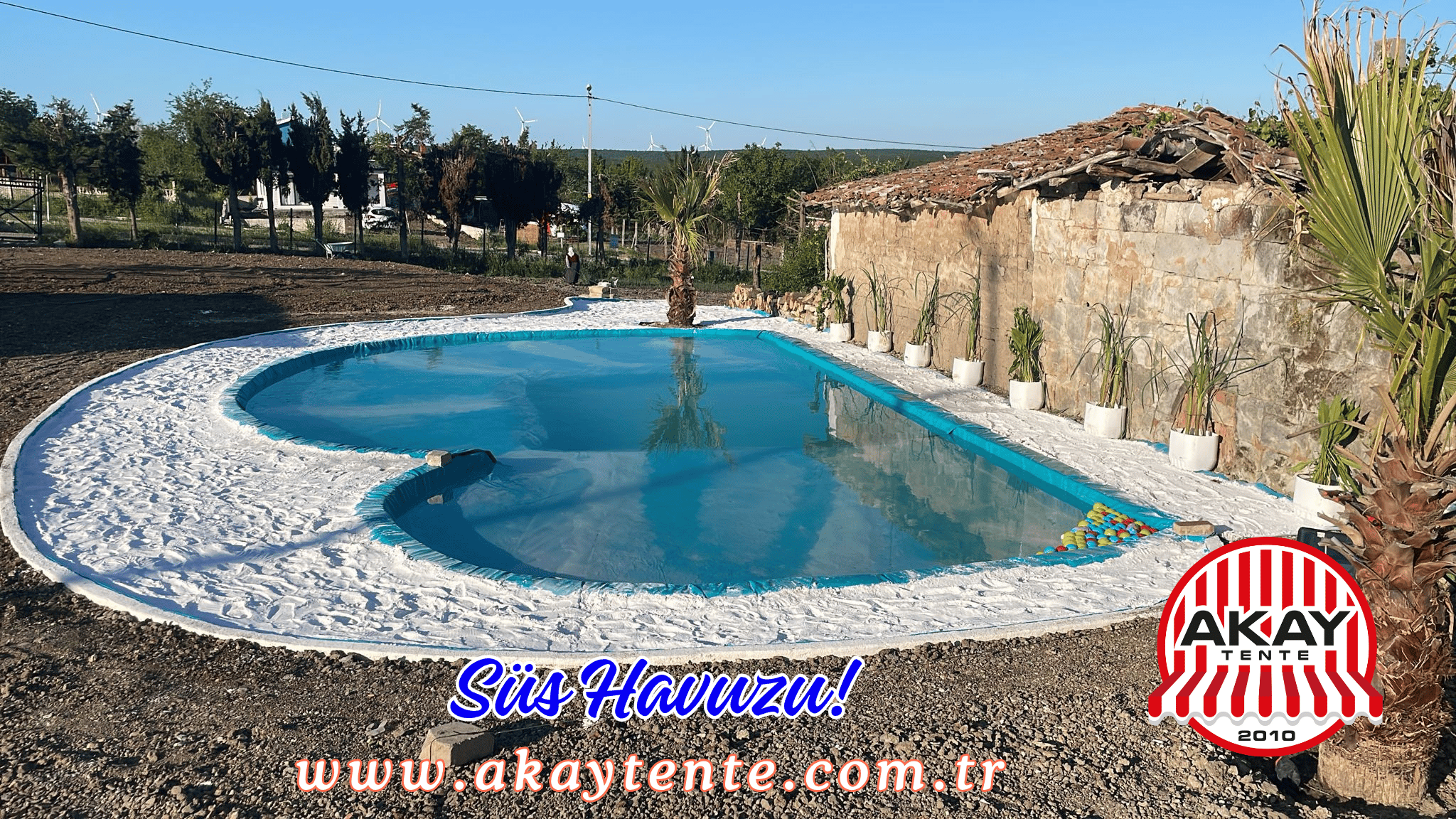 Gölet Brandası 1500m2 650 Gram Branda