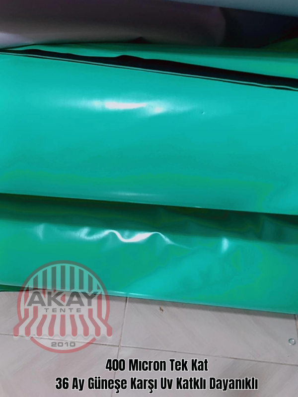 Gölet Naylonu 36 Ay Güneşe Karşı Uv Katkılı 15X12 400 Mıcron Tek Kat