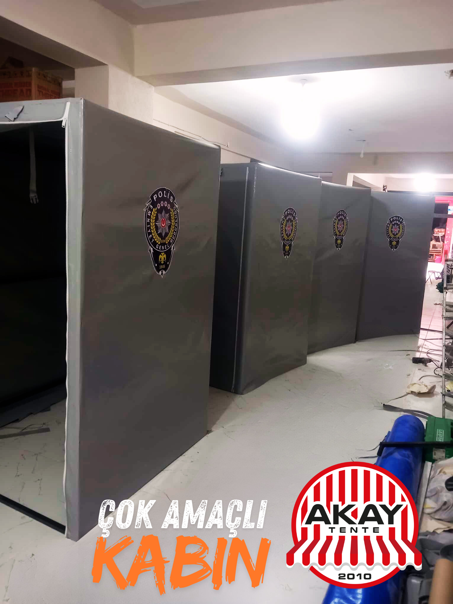 Portatif Üst Arama Kabini Veya Çok Amaçlı Soyunma Kabinleri