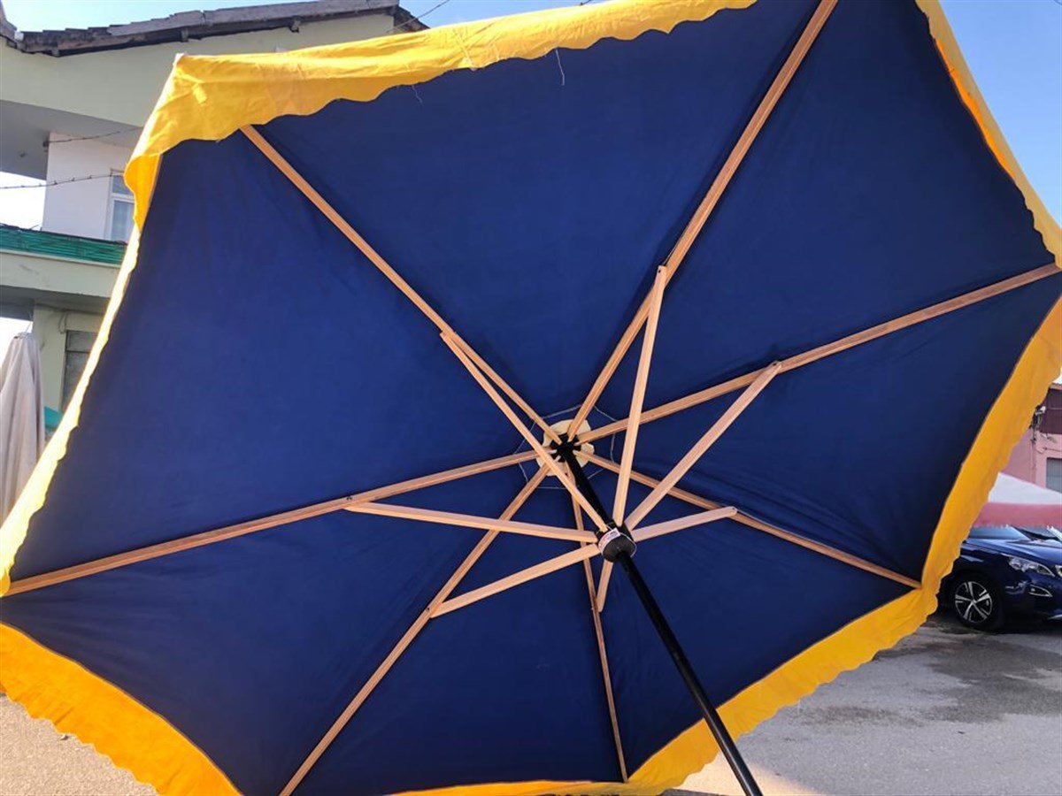Tek Kanat 150cm Çift Açılır Pazarcı Şemsiyesi Fiyatları - Akay tente