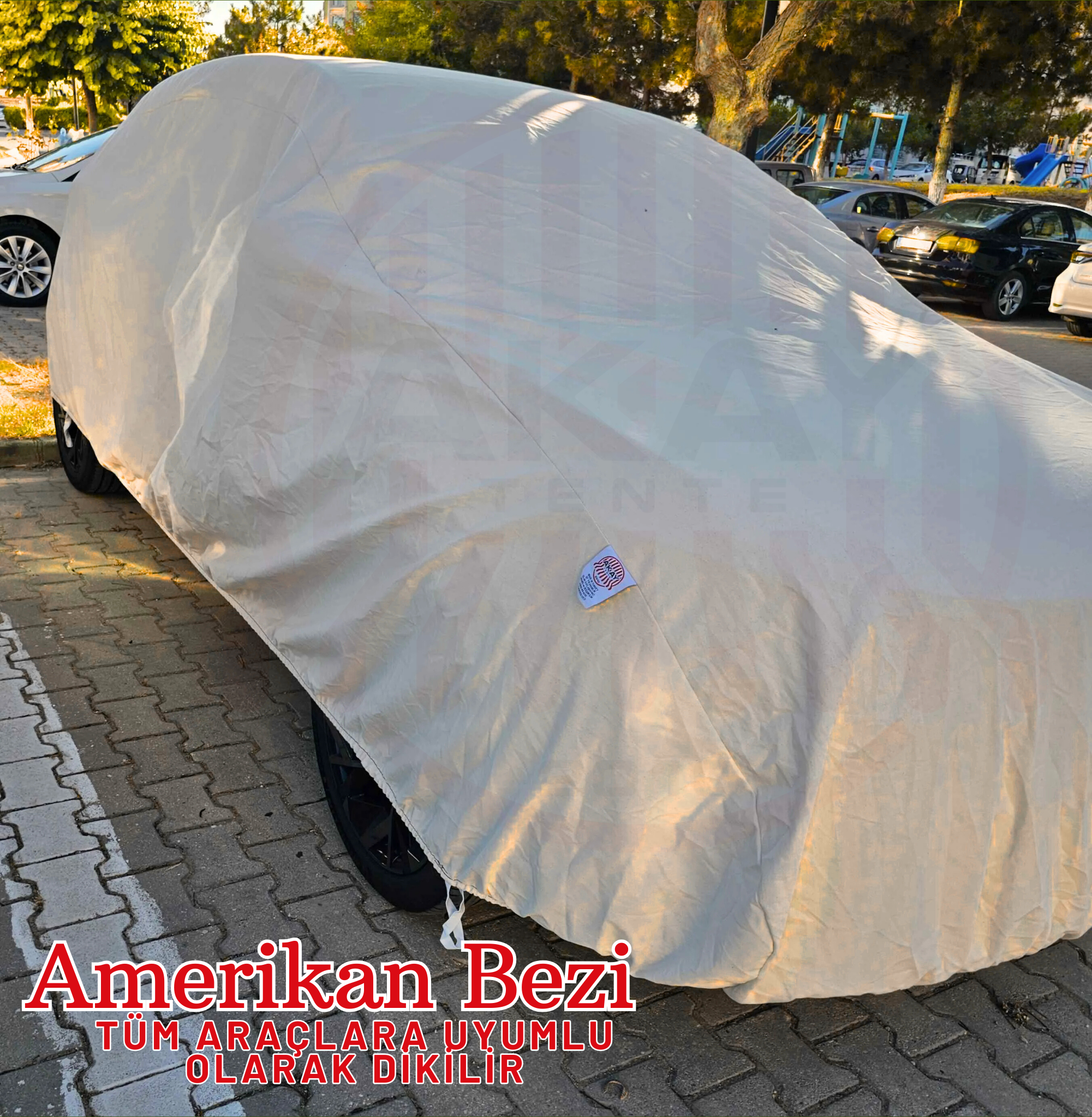 Tüm Araçlara Uyumlu Olarak Dikilir Oto Branda Yazlık Amerikan Bezi Türü