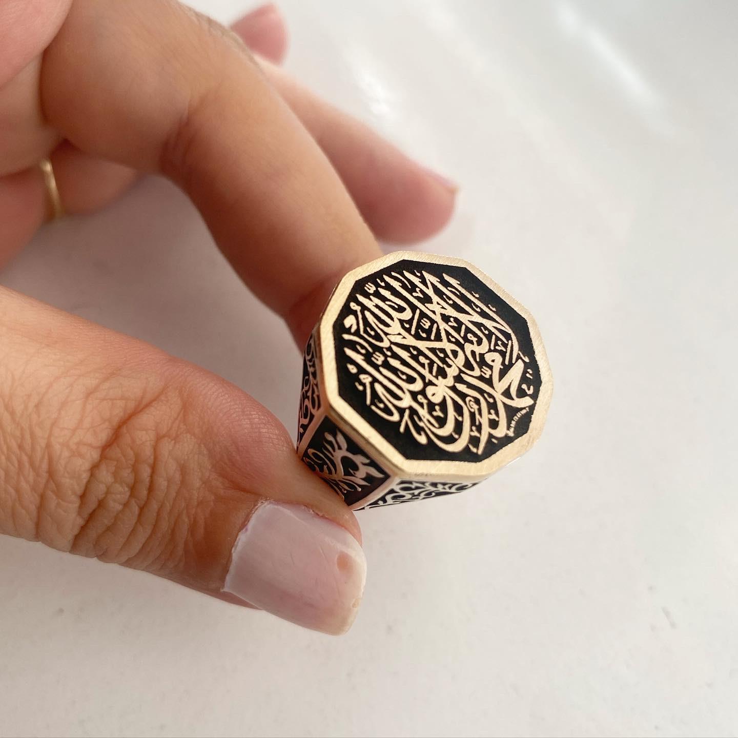 Dualı 925 Ayar Gümüş Erkek Yüzük