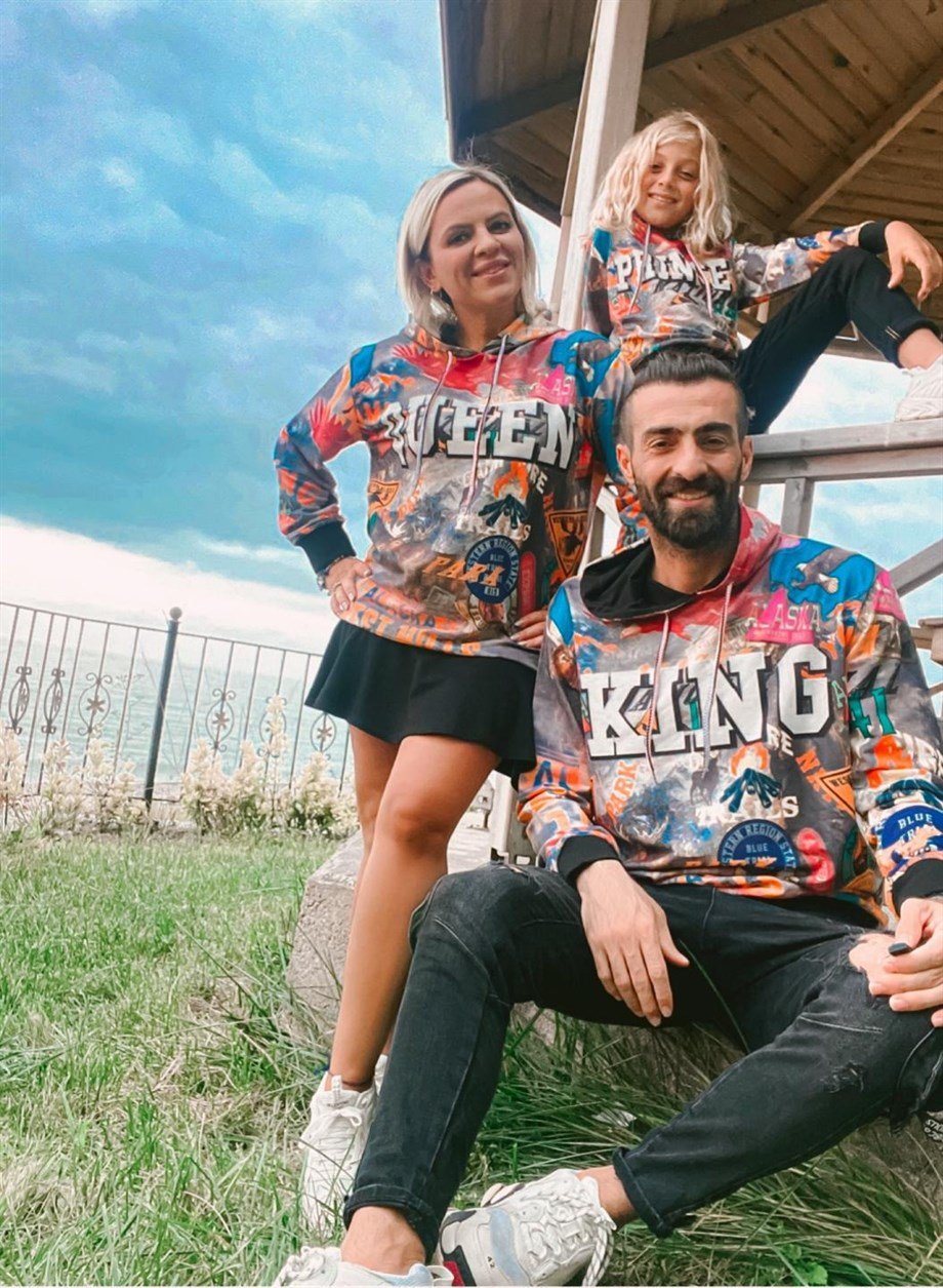 ERKEK KING MODEL KAPÜŞONLU SWEAT