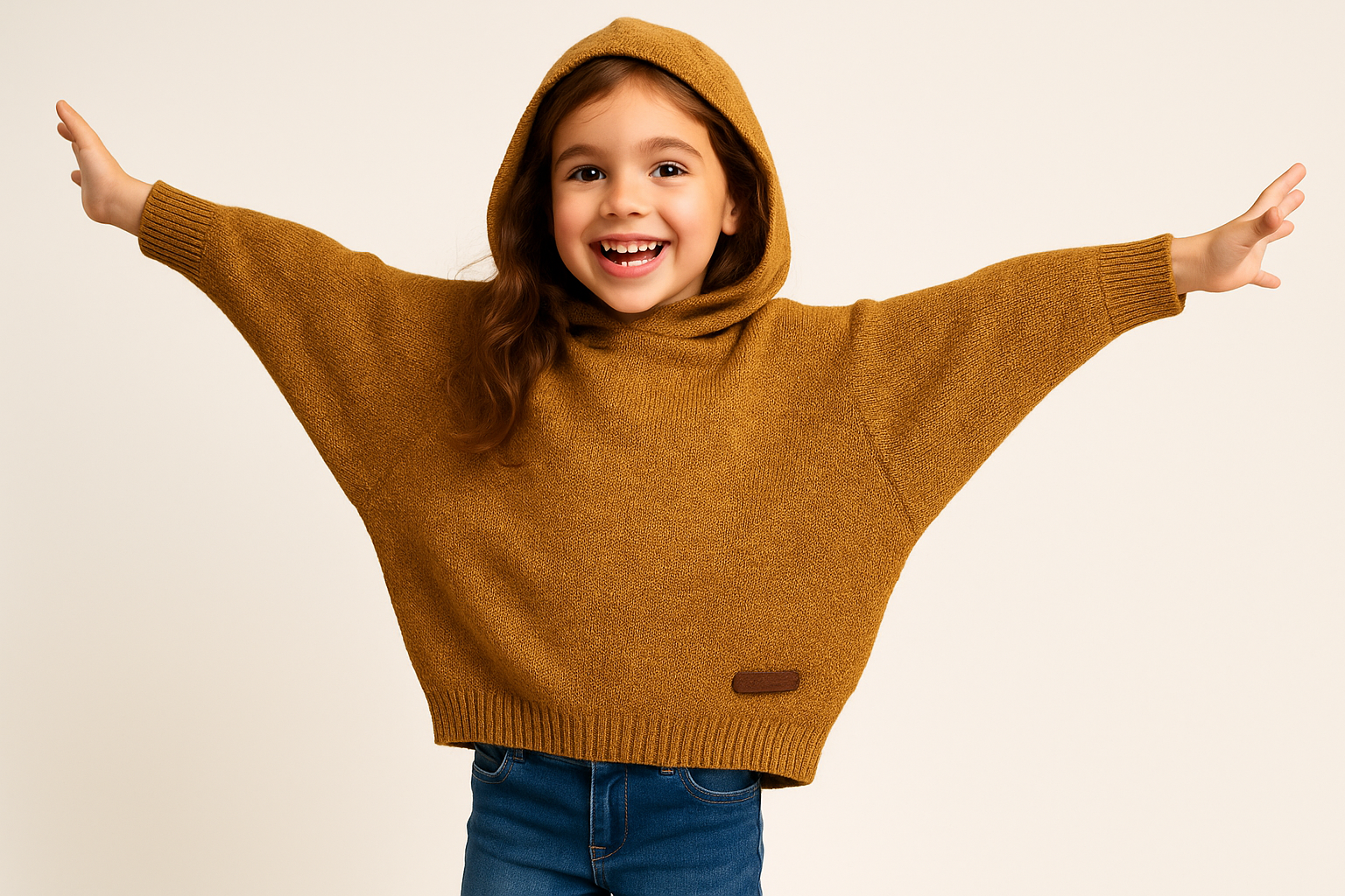 Kız Çocuk Kapüşonlu SweatshirtKız ÇocukHilal Akıncı Kids