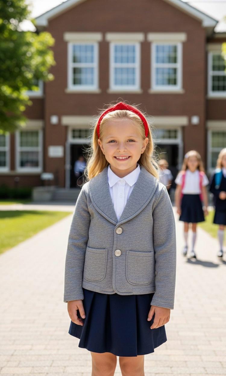 Unısex 3 Iplik Şardonlu Blazer CeketCeketHilal Akıncı Kids