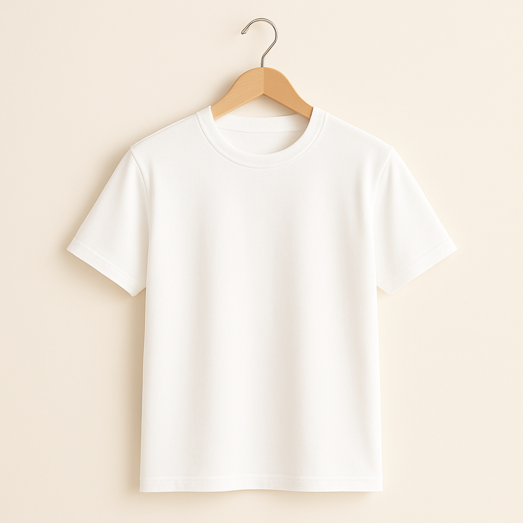 Basic Bisiklet Yaka T-shirtKız ÇocukHilal Akıncı Kids