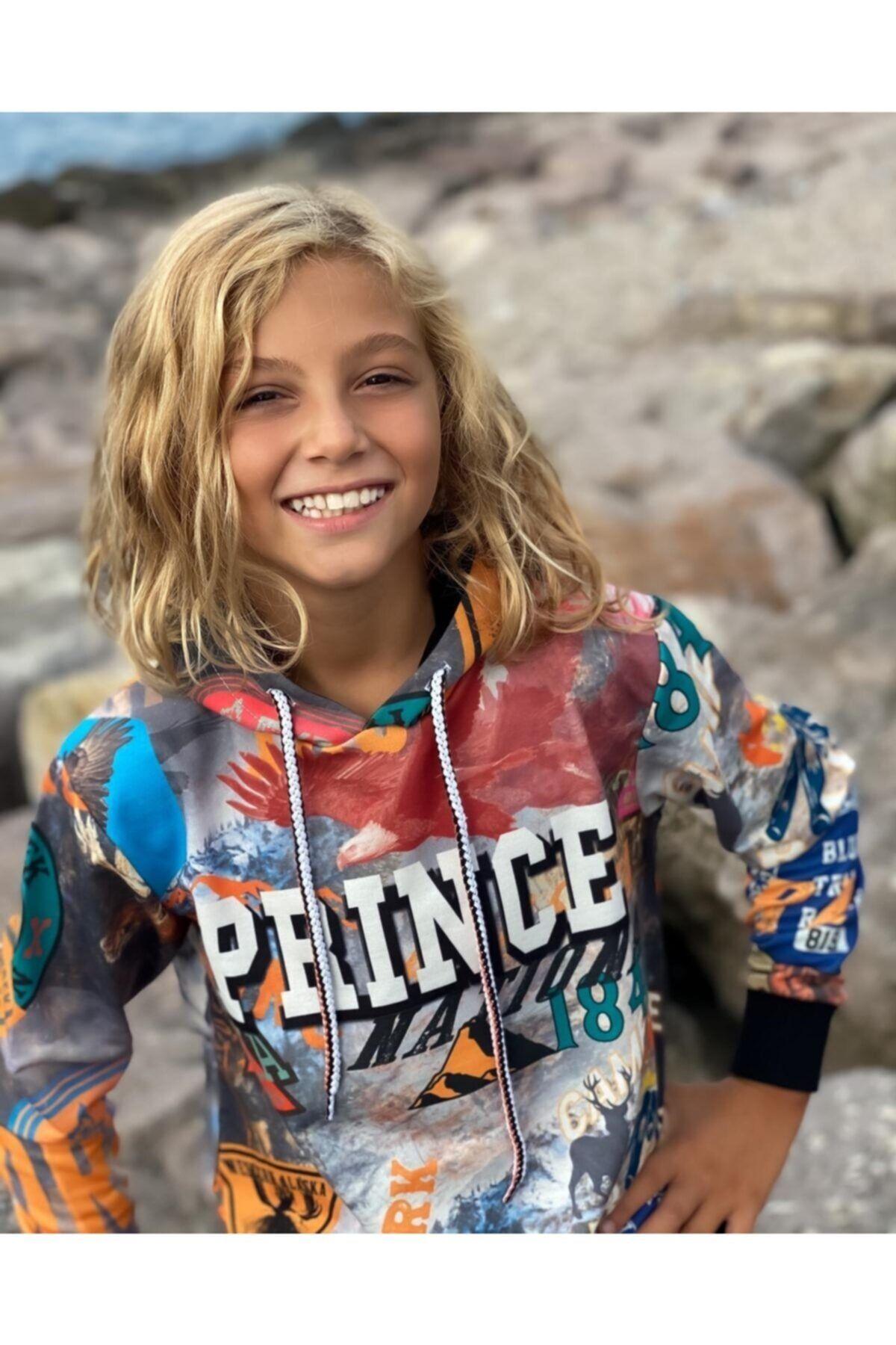 Erkek Çocuk Prince Model SweatshirtSweatshirtHilal Akıncı Kids