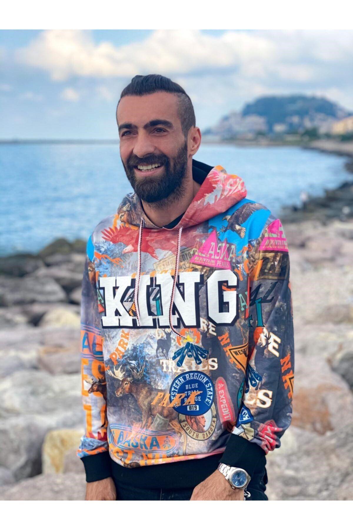 Erkek Kıng Model SweatshırtSweatshirtHilal Akıncı Kids