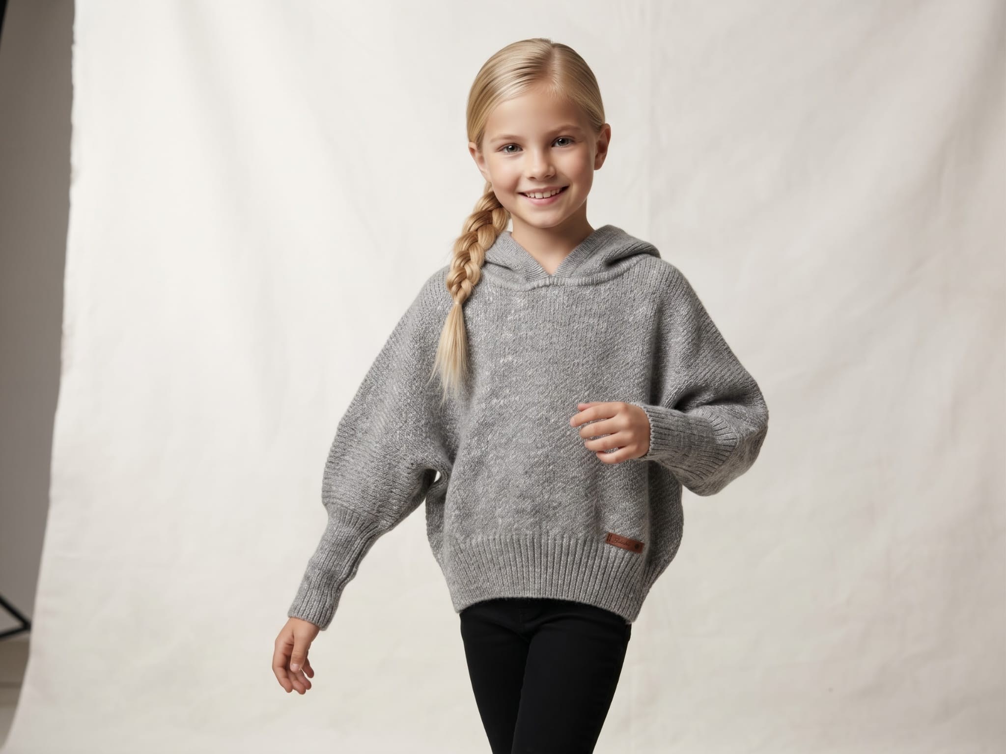 Kız Çocuk Kapüşonlu SweatshirtKız ÇocukHilal Akıncı Kids