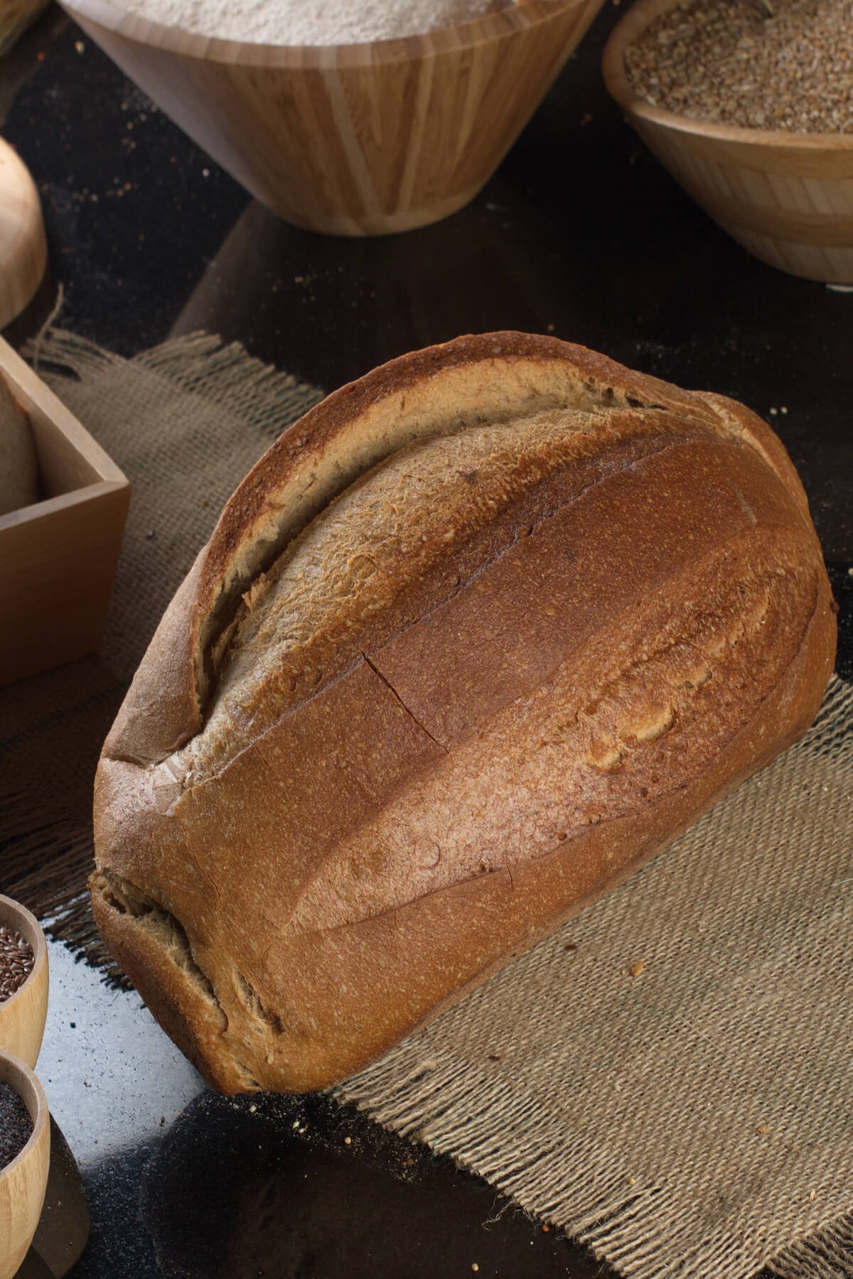 Ekşi Mayalı Tava Köy Ekmeği (1 KG)-eksibasak