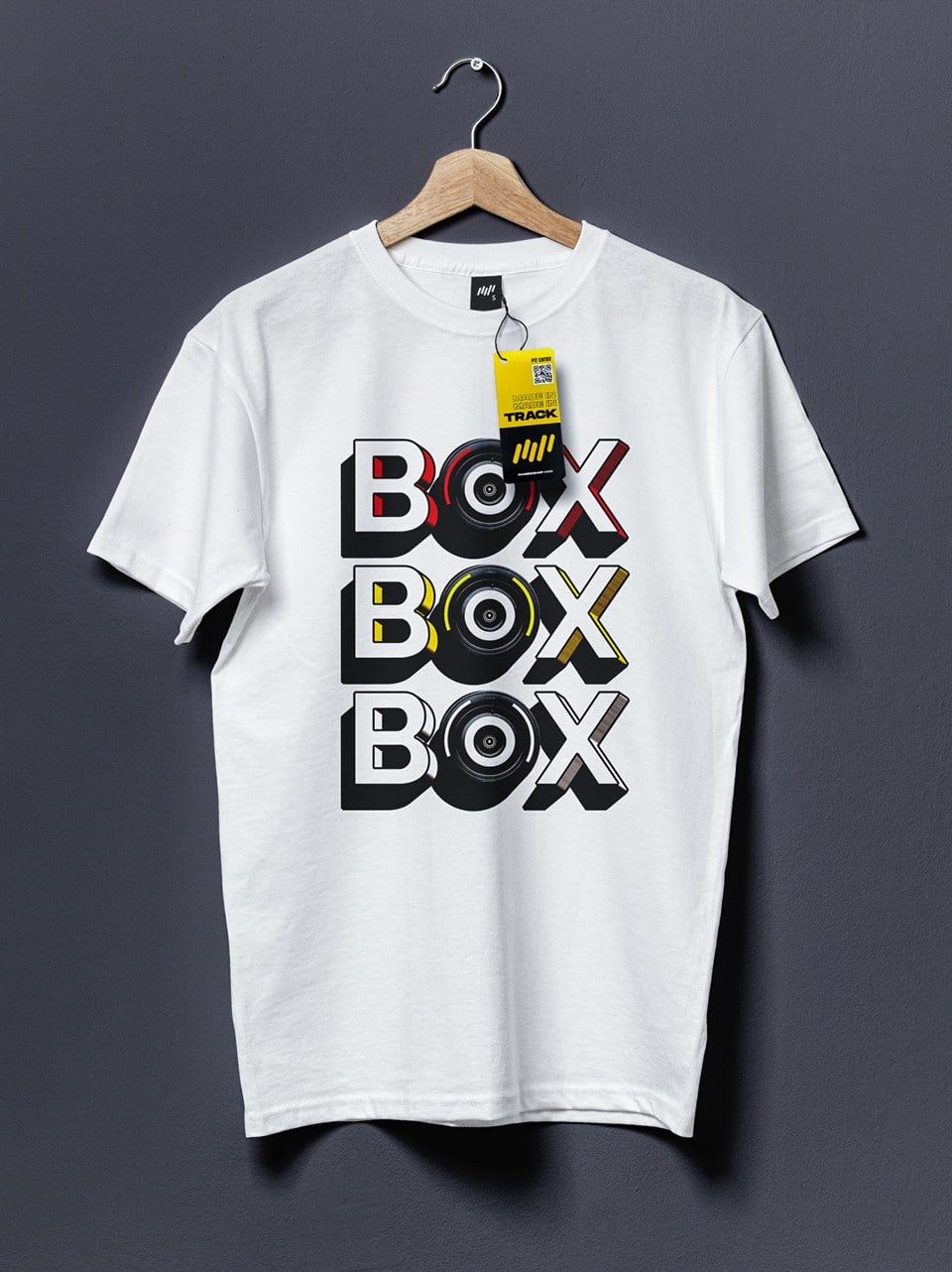 Box Box Box 2022 Beyaz T-Shirt