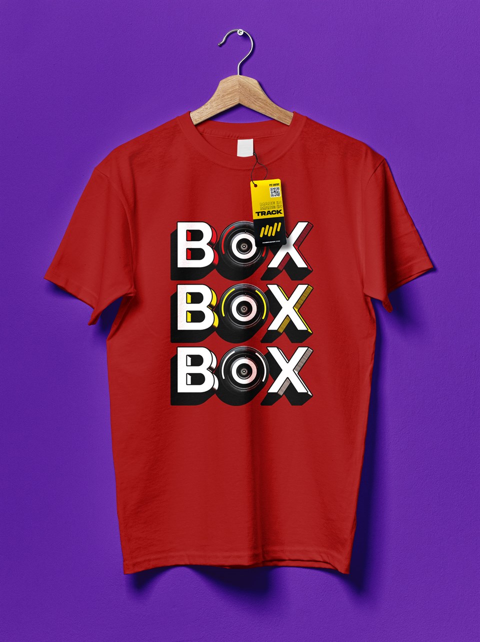 Box Box Box 2022 Kırmızı T-Shirt
