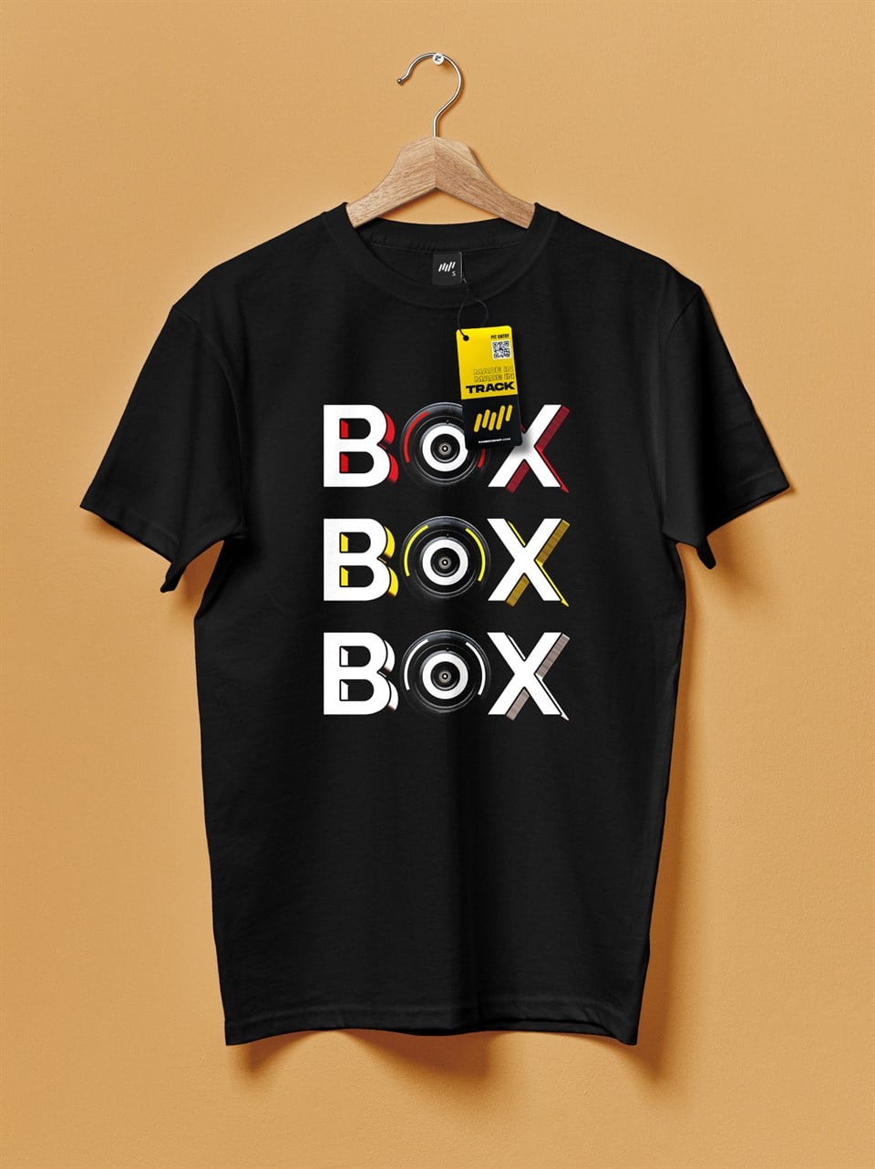 Box Box Box 2022 Siyah T-Shirt