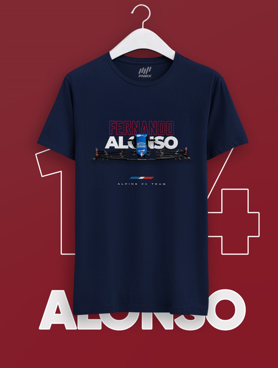 Fernando Alonso Alpine F1 T-shirt